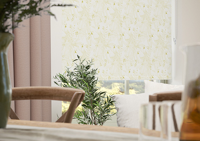 Peruvian Parrots, Quince - Twist&Fit Roller Blind - Image 5